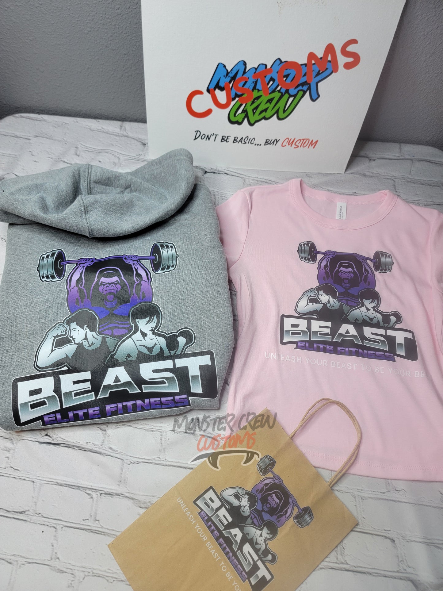 Beast Elite Fitness Stretch Hoodies