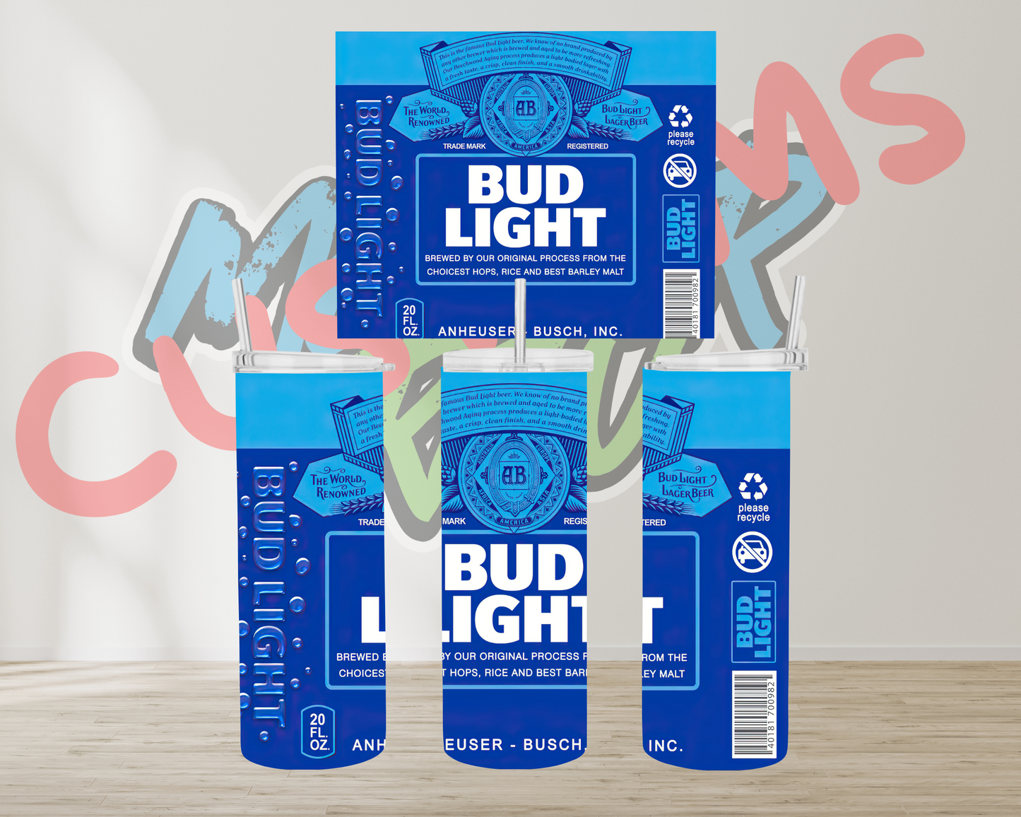 BUD LIGHT TUMBLER