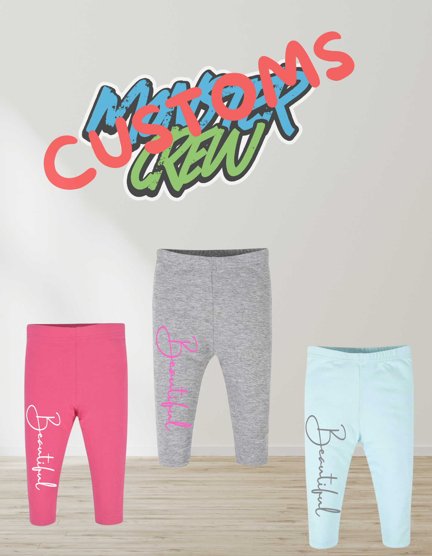 CUSTOM BABY NAME PANTS