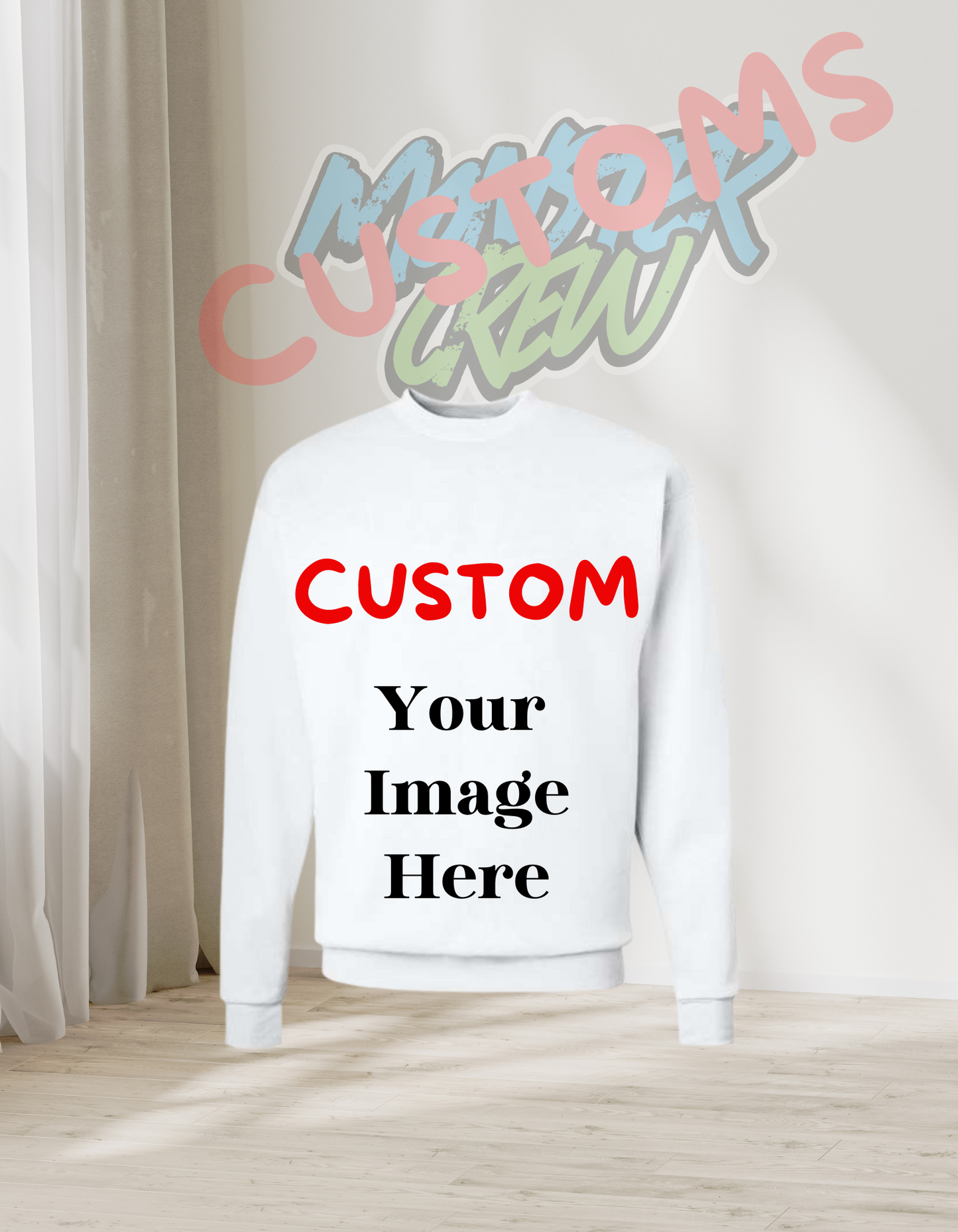 CUSTOM ADULT CREW SHIRT