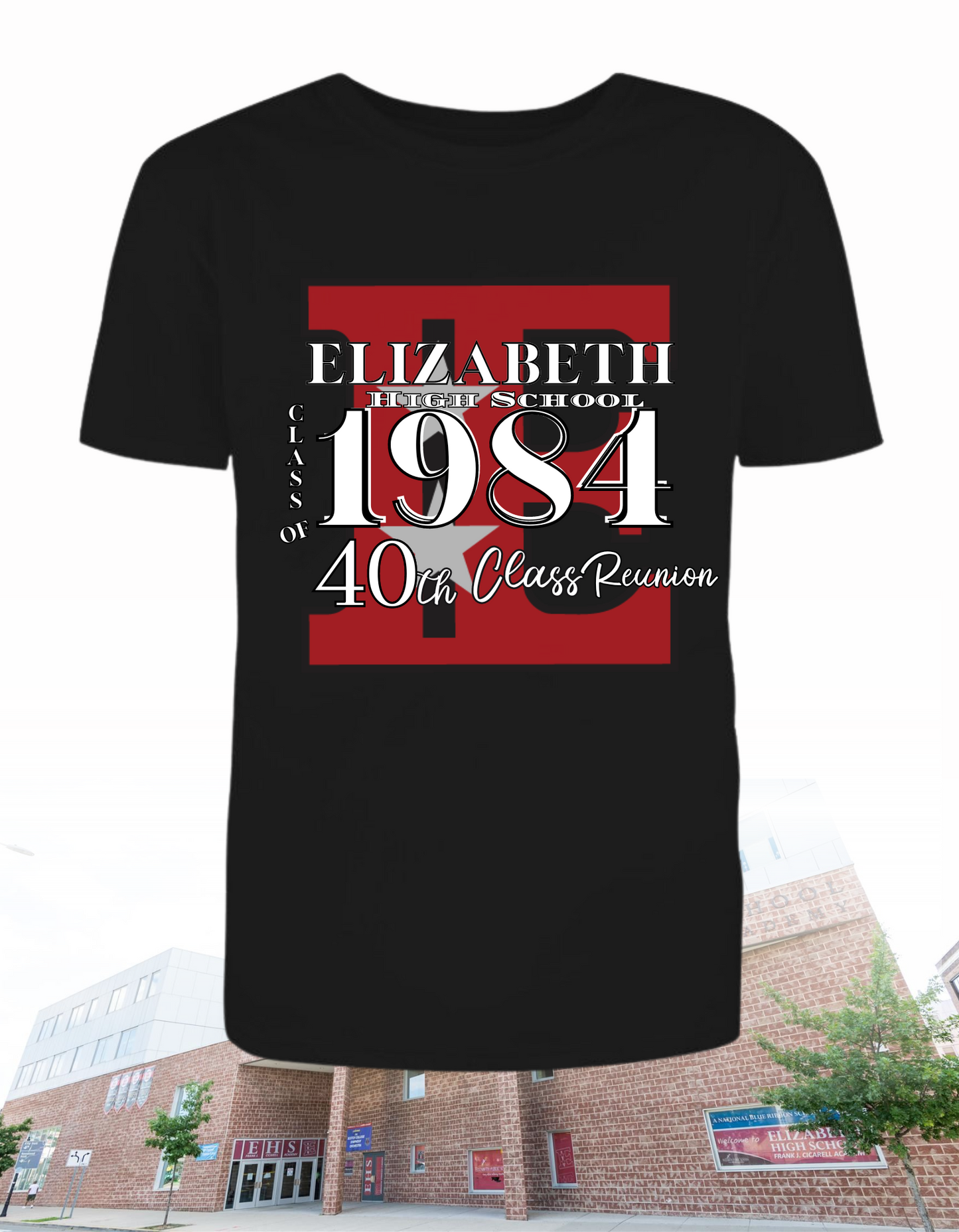 ELIZABETH 40 REUNION T-SHIRT