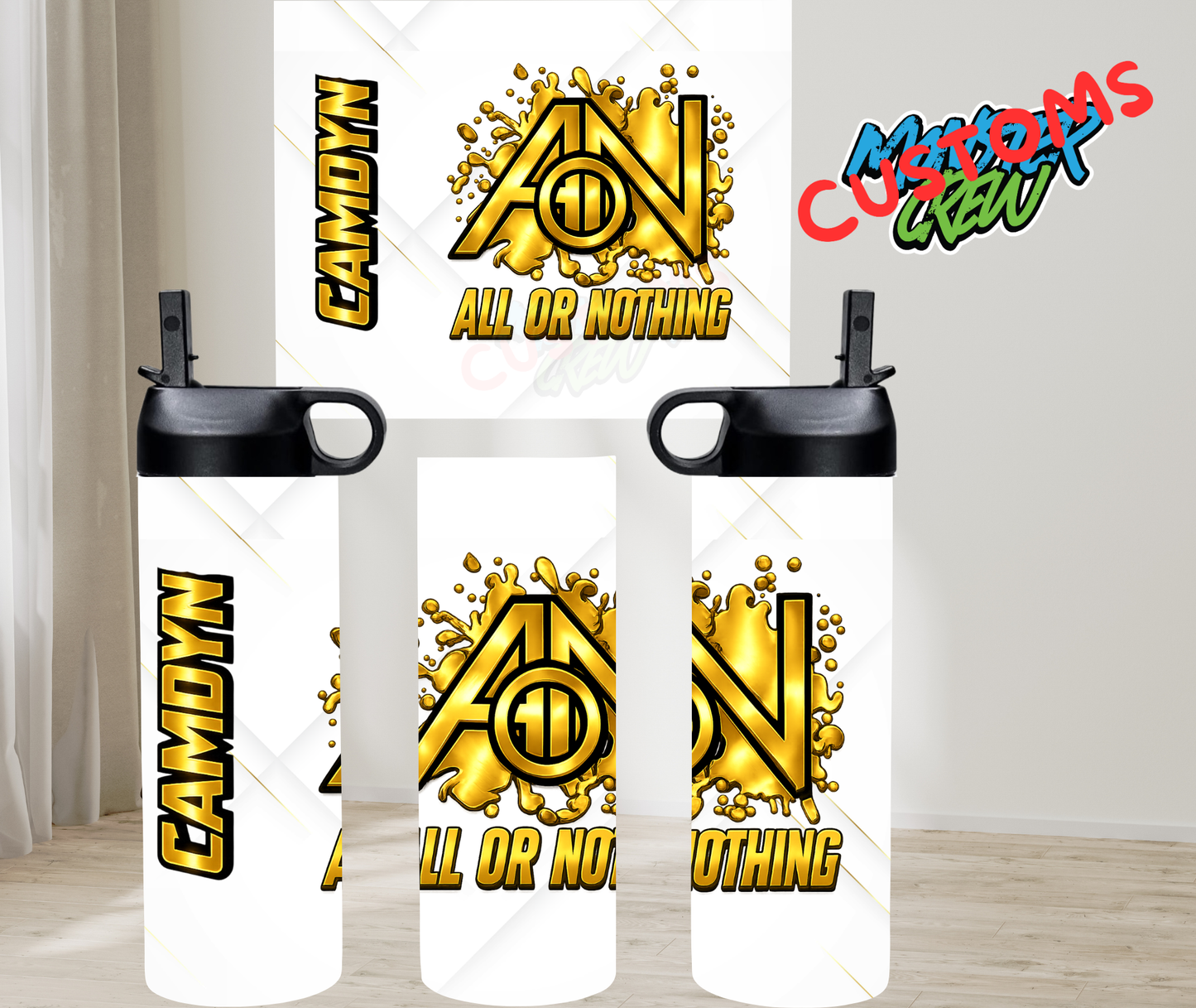 All Or Nothing Track Team Tumbler