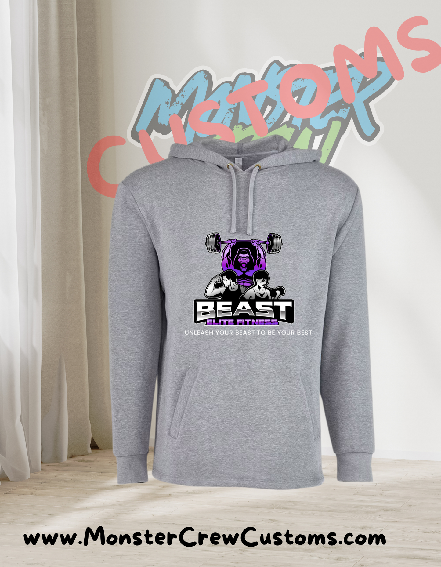 Beast Elite Fitness Stretch Hoodies