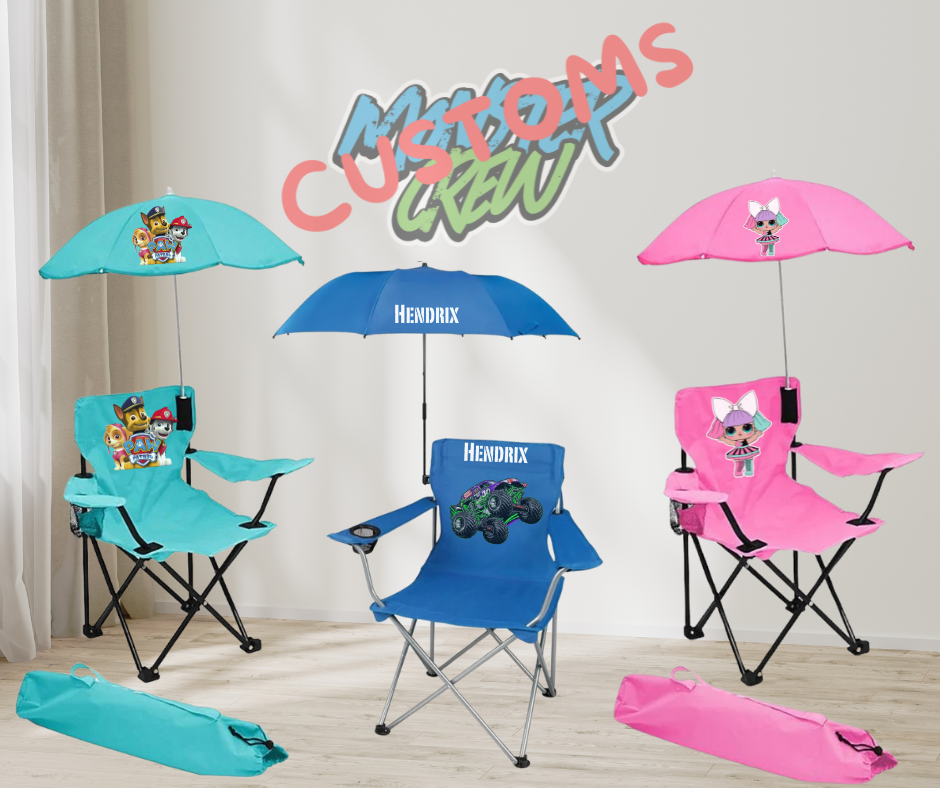 CUSTUM KIDS FOLDING CHAIRS