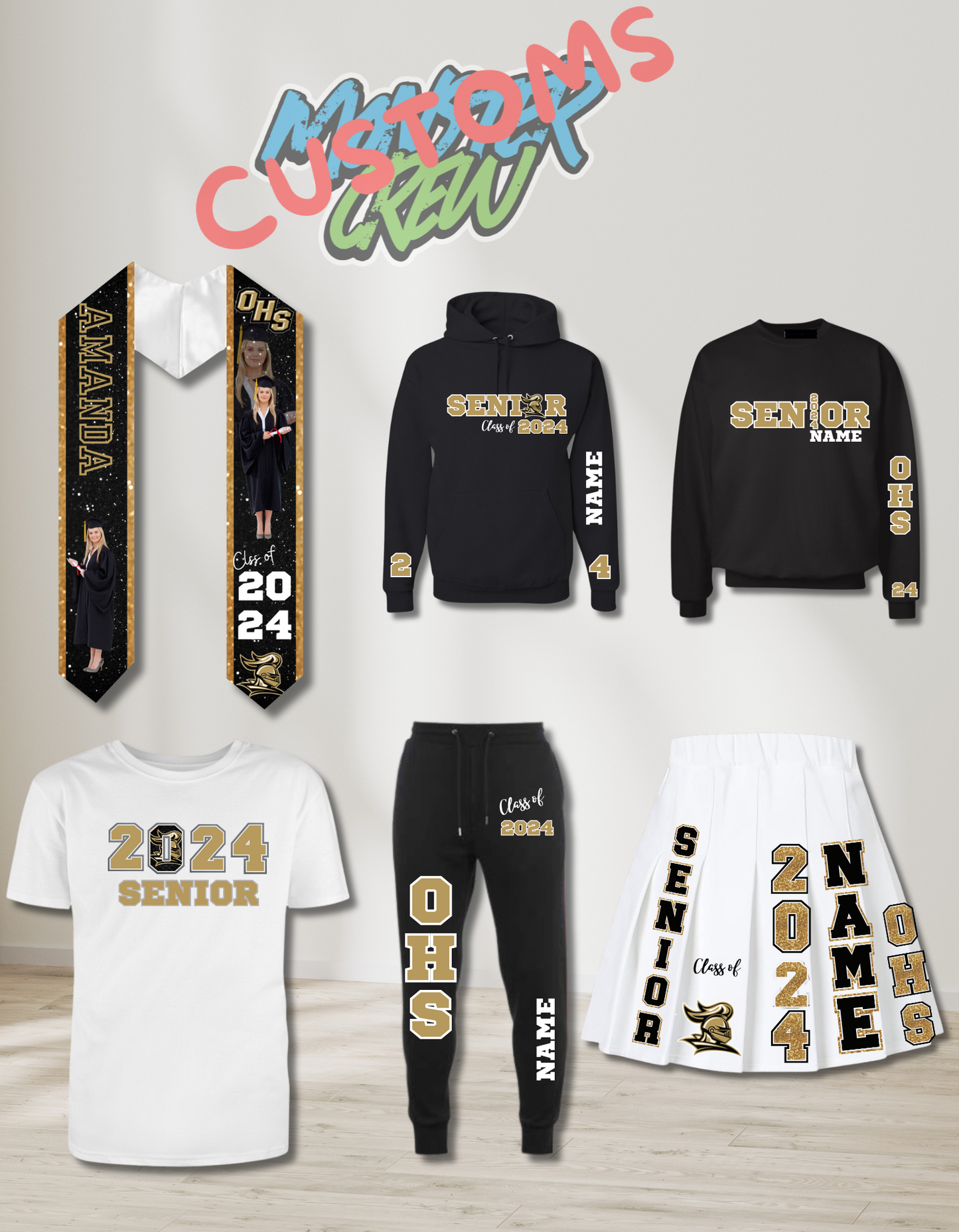 GRADUATION OUTFIT ITEMS