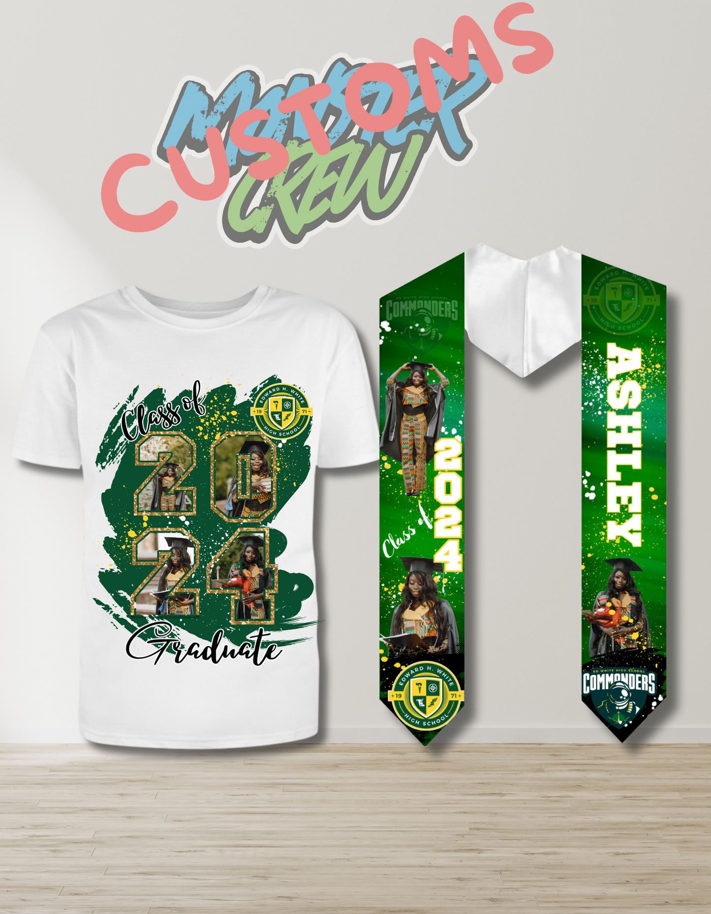 GRADUATION T-SHIRT & STOLE