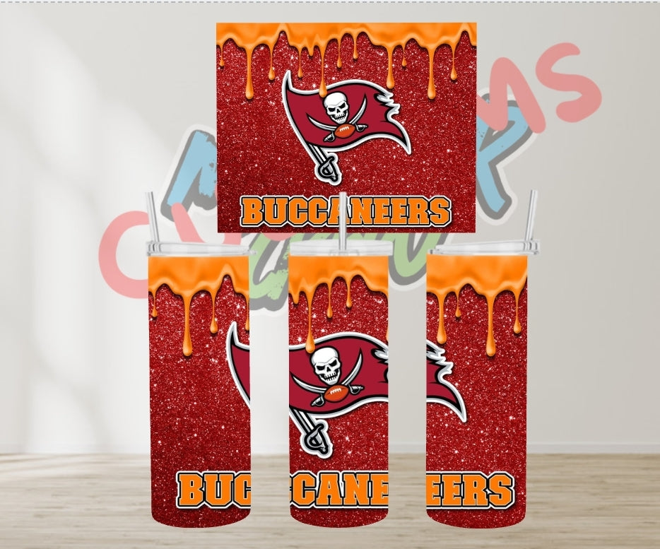 NFL GLITTER TUMBLERS