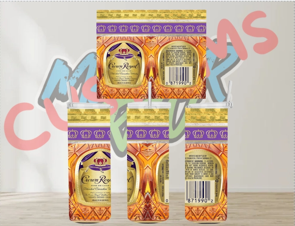 CROWN ROYAL TUMBLER