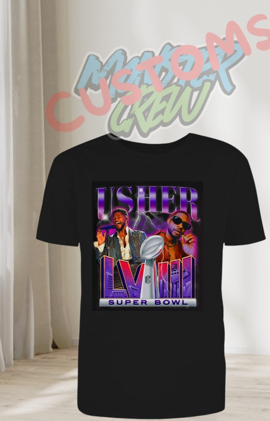 Usher Superbowl T-shirt
