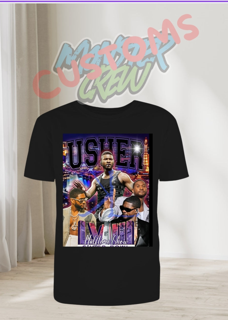 Usher Superbowl T-shirt