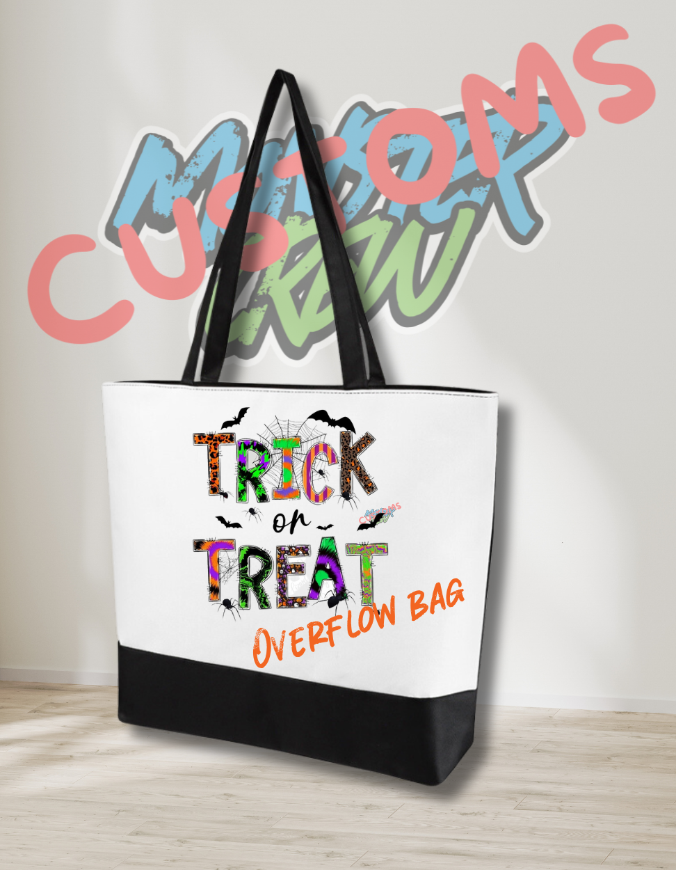 TRICK OR TREAT OVERFLOW TOTE