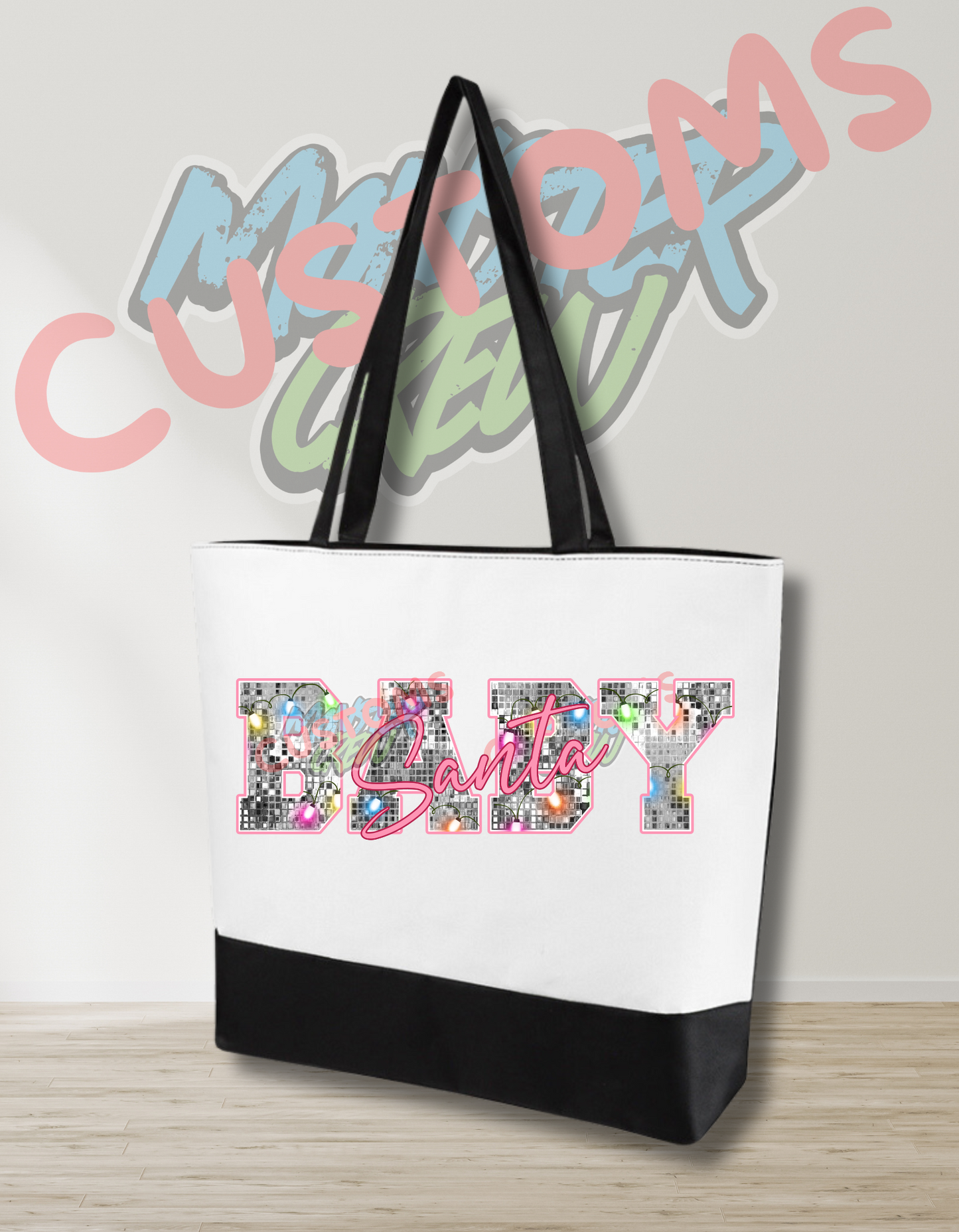 SANTA BABY TOTE