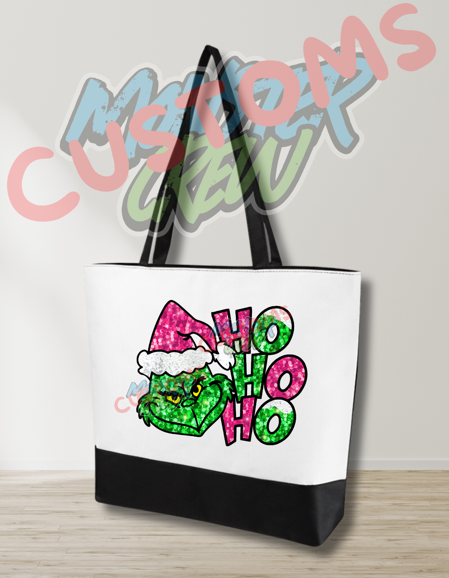 GRINCH, HO HO HO TOTE