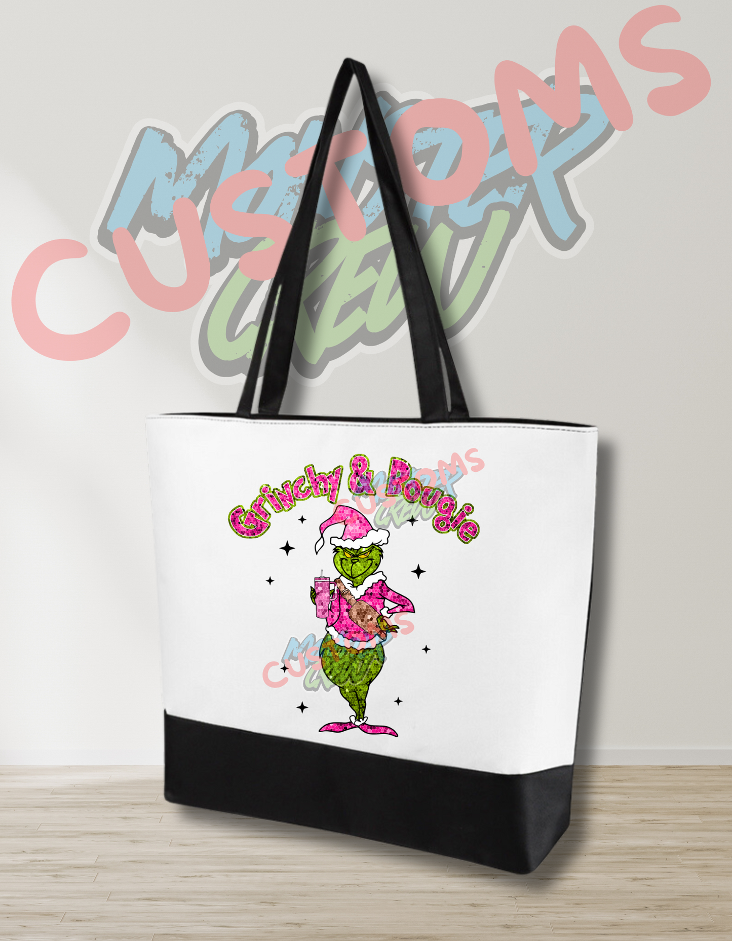 BOUGIE & GRINCHY TOTE