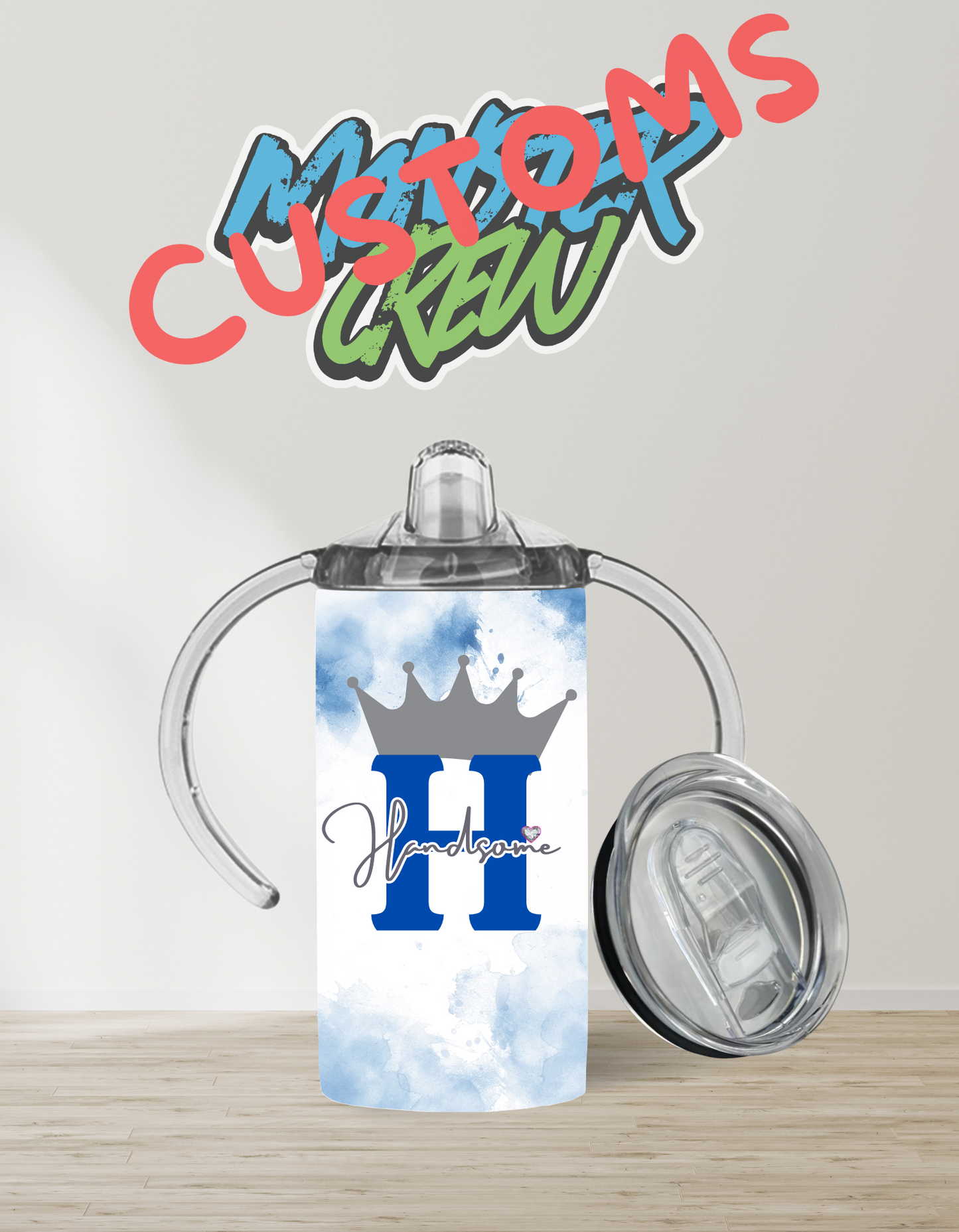CUSTOM BABY NAME SIPPY CUP