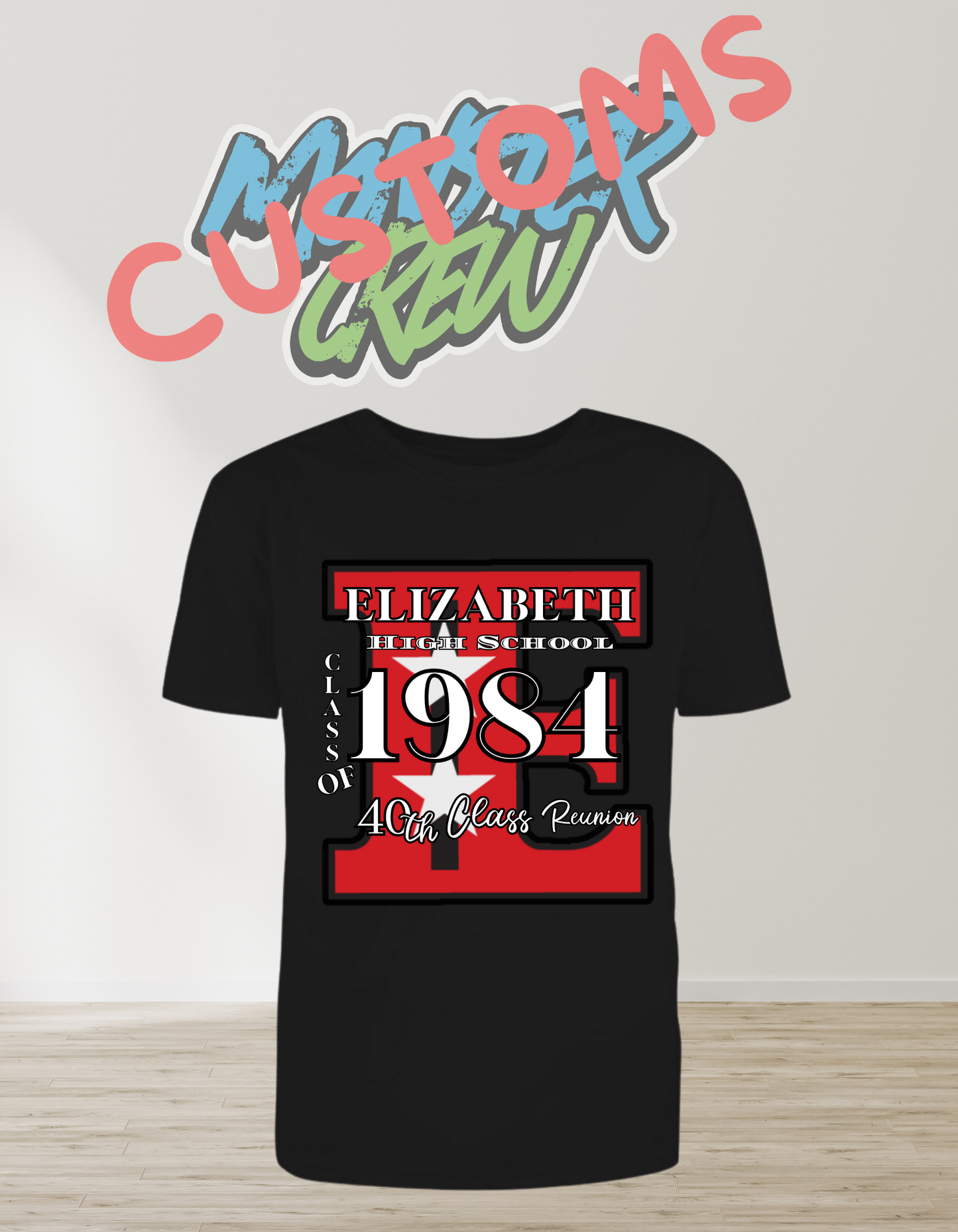 ELIZABETH 40 REUNION T-SHIRT