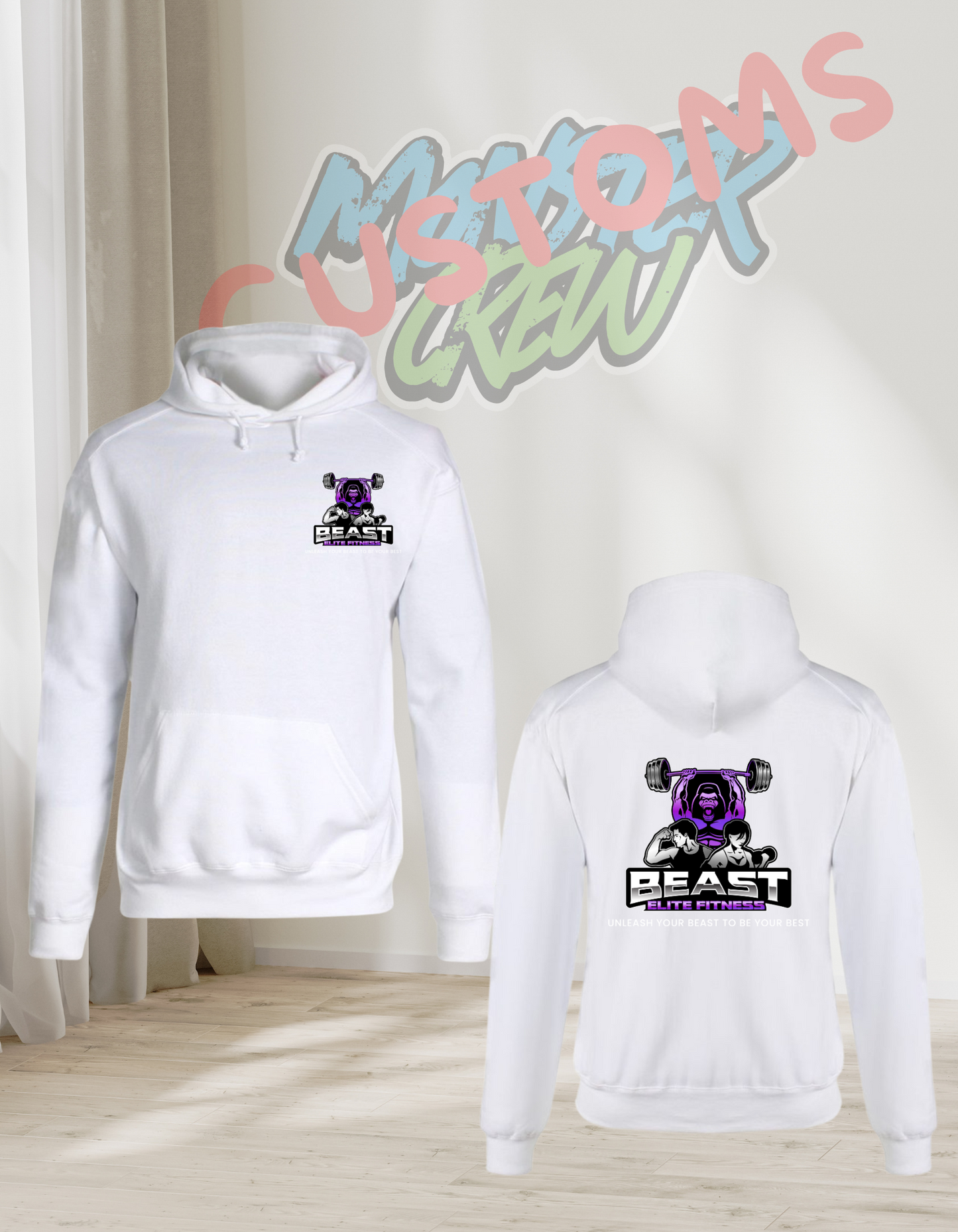 Beast Elite Fitness Cotton Hoodies