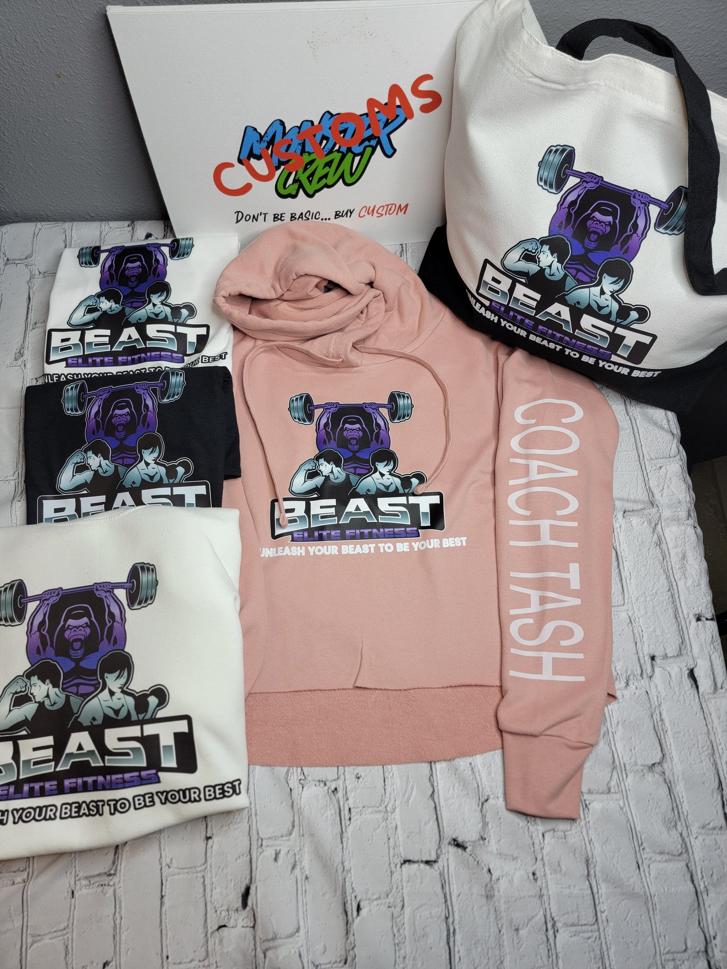 Beast Elite Fitness Stretch Hoodies