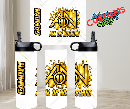 All Or Nothing Track Team Tumbler